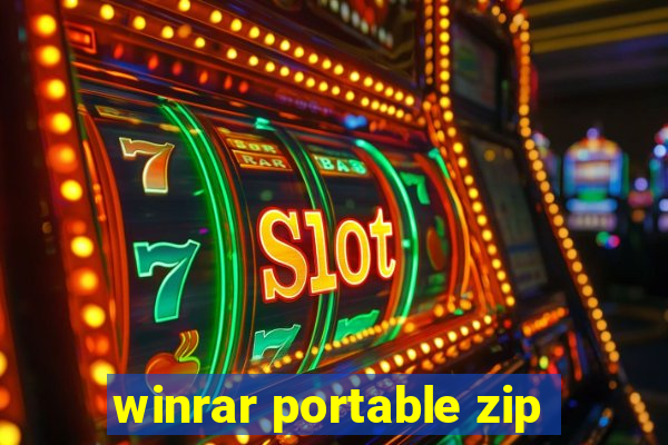 winrar portable zip